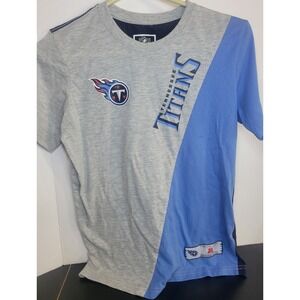 Tennessee Titans NFL Team Apparel Youth Gray Blue‎ Graphic T-Shirt